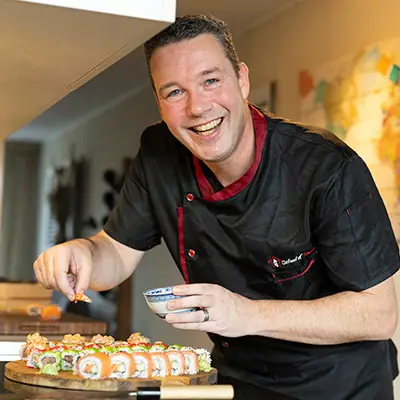 Sushi chef Rik
