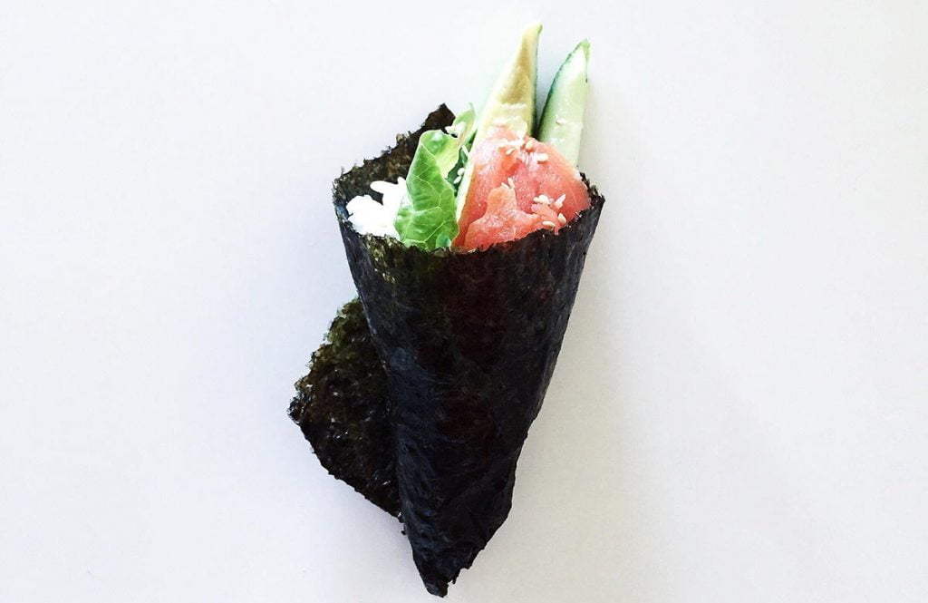 Wat is een temaki sushi?