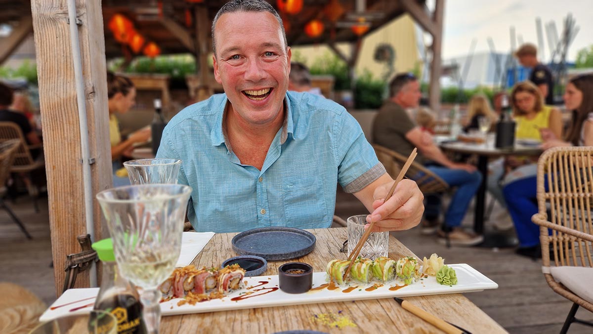 Sushi restaurant A-Fusion in Loosdrecht