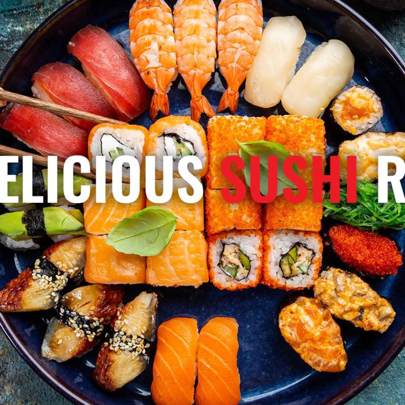 FREE DELICIOUS SUSHI RECIPES