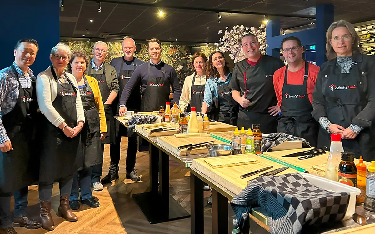 De leukste en gezelligste sushi workshop bedrijfsuitje van Nederland!