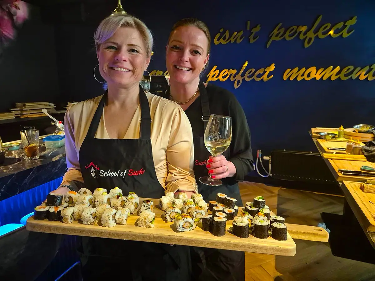 SUSHI WORKSHOP: DE PERFECTE VRIJGEZELLENFEEST ACTIVITEIT VOOR VROUWEN!