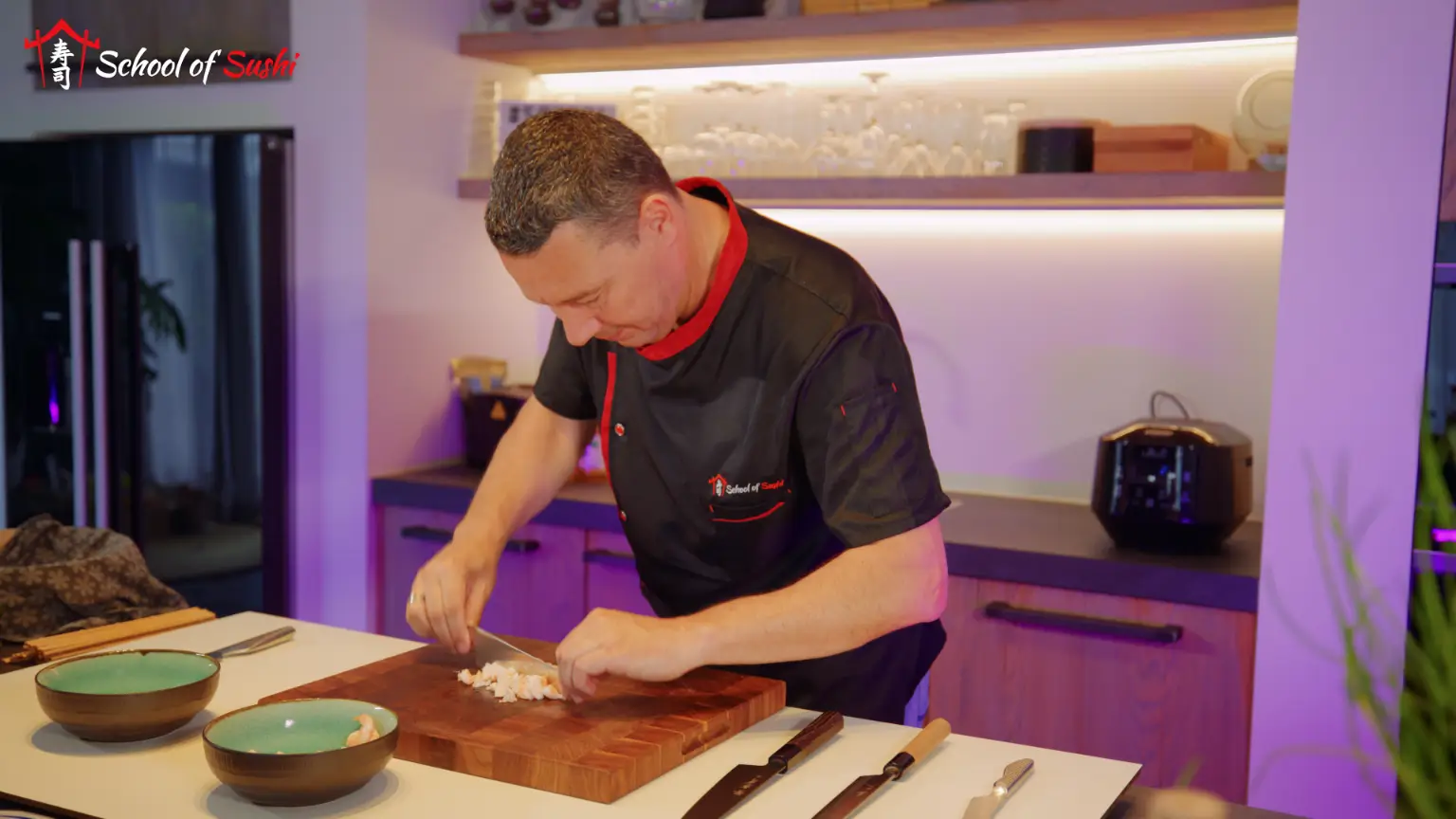 How to make BOSTON ROLL DE LUXE SUSHI? (7 minutes recipe)