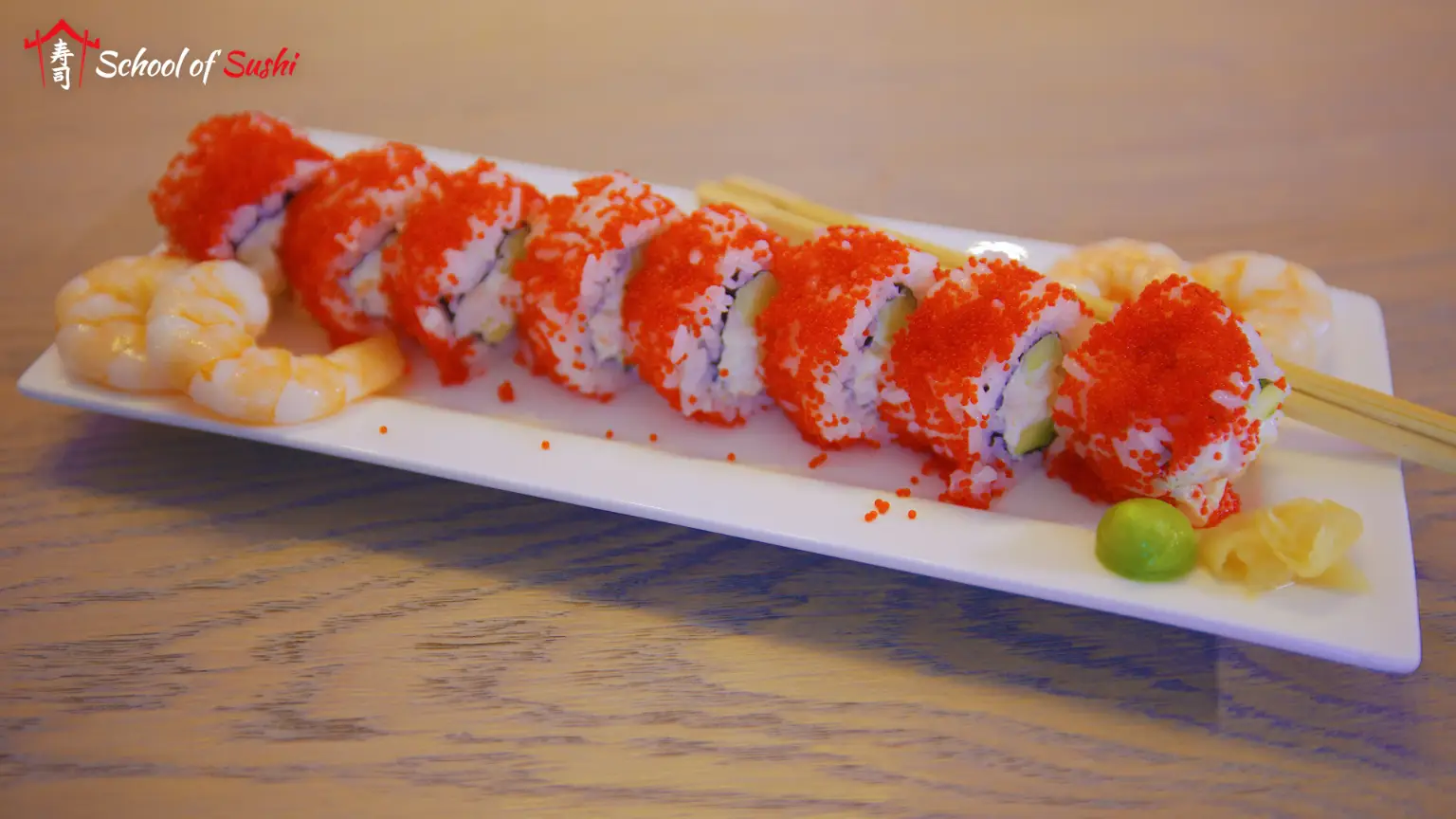 How to make BOSTON ROLL DE LUXE SUSHI? (7 minutes recipe)