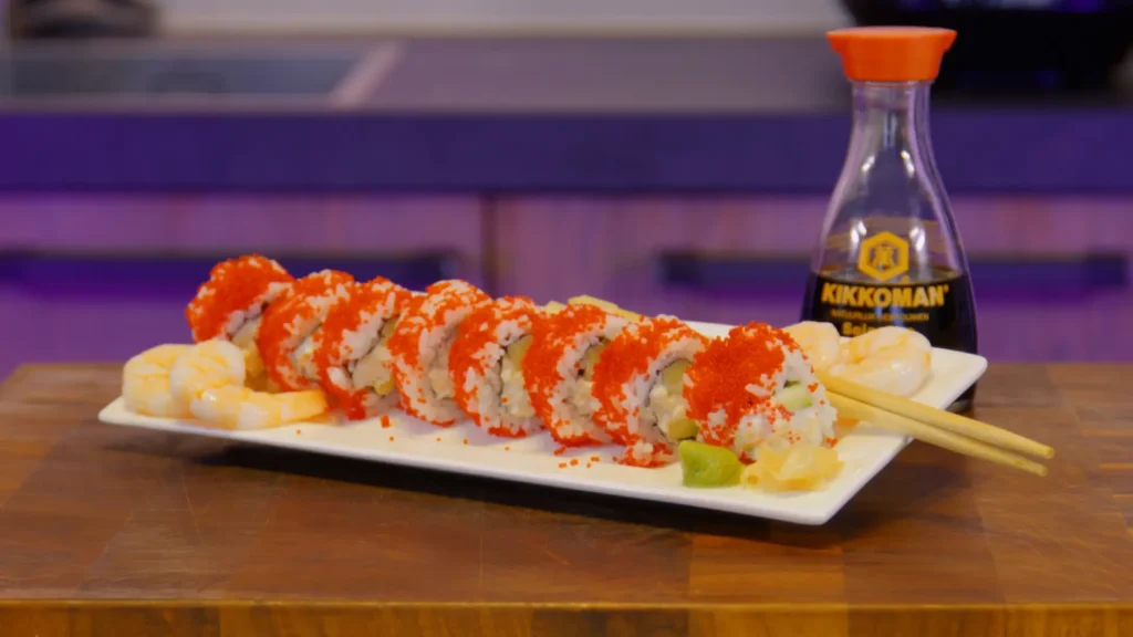 How to make BOSTON ROLL DE LUXE SUSHI? (7 minutes recipe)