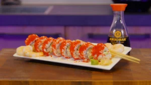 How to make BOSTON ROLL DE LUXE SUSHI? (7 minutes recipe)